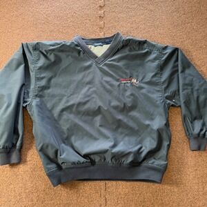Rivers End Team Monte Carlo Tasmanian Devil Windbreaker V-Neck Pullover Mens L